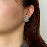 フラワーピアス メタル 大ぶり | feu | 詳細画像9 