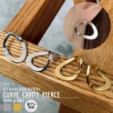 サージカルステンレス ピアス 大ぶり | feu | 詳細画像1 