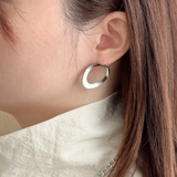 サージカルステンレス ピアス 大ぶり | feu | 詳細画像2 