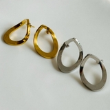 サージカルステンレス ピアス 大ぶり | feu | 詳細画像3 