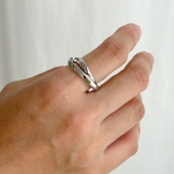 ニュアンスメタルリング カジュアルモード 個性的 | feu | 詳細画像16 