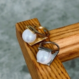 サージカルステンレスリング 樹脂パール 大ぶり | feu | 詳細画像16