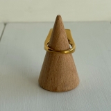 サージカルステンレスリング 樹脂パール 大ぶり | feu | 詳細画像6