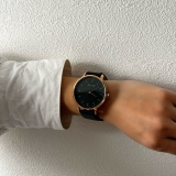 ビックフェース腕時計 ジャパンムーブメント 革ベルト | feu | 詳細画像11 