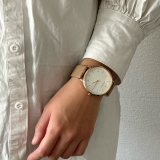 ビックフェース腕時計 ジャパンムーブメント 革ベルト | feu | 詳細画像13 