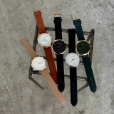 ビックフェース腕時計 ジャパンムーブメント 革ベルト | feu | 詳細画像16 