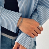 チェーンブレスレット サージカルステンレス トレンド | feu | 詳細画像6 