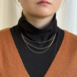 3連ネックレス 華奢チェーンネックレス 個性的 | feu | 詳細画像12 