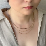 3連ネックレス 華奢チェーンネックレス 個性的 | feu | 詳細画像14 