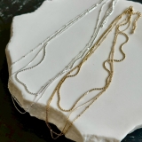 3連ネックレス 華奢チェーンネックレス 個性的 | feu | 詳細画像15 