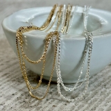 3連ネックレス 華奢チェーンネックレス 個性的 | feu | 詳細画像2 