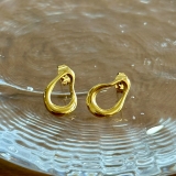 ゴールド | サージカルステンレス ピアス 小ぶり | feu