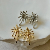 メタルピアス 大ぶり お花 | feu | 詳細画像3 