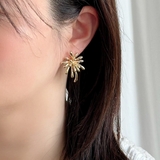 メタルピアス 大ぶり お花 | feu | 詳細画像8 