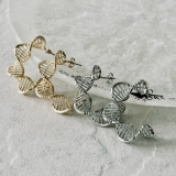 ビックフープピアス 透け柄 軽量 | feu | 詳細画像3