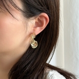 ビックフープピアス 透け柄 軽量 | feu | 詳細画像8