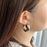 サージカルステンレス フープピアス アクリル樹脂 | feu | 詳細画像10
