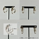 サージカルステンレス フープピアス アクリル樹脂 | feu | 詳細画像5