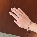 フリーサイズリング 抜け感 ニュアンスデザイン | feu | 詳細画像5