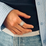 フリーサイズリング 抜け感 ニュアンスデザイン | feu | 詳細画像8