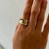 大ぶり ボリューム メタルリング | feu | 詳細画像5 