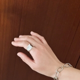 大ぶり ボリューム メタルリング | feu | 詳細画像8 