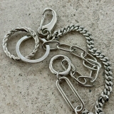 ウォレットチェーン メタル シルバー | feu | 詳細画像5 