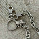 ウォレットチェーン メタル シルバー | feu | 詳細画像8 