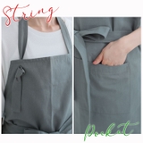 ぽっちゃりさん専用 綿100% ナチュラルエプロン | A Happy Marilyn | 詳細画像10