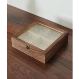 桐木ガラス蓋アクセサリーボックス | aimoha  | 詳細画像8 