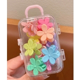 5 | 【aimoha-KIDS-】ミニスーツケース入りカラフルヘアクリップセット | aimoha kids