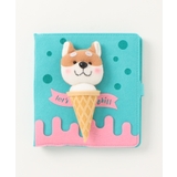 ブルー3 | かわいい動物手帳メモ帳 かわいい メモ 文房具 ステーショナリー 雑貨 女の子 | aimoha