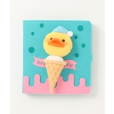 ブルー4 | かわいい動物手帳メモ帳 かわいい メモ 文房具 ステーショナリー 雑貨 女の子 | aimoha