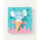 ブルー5 | かわいい動物手帳メモ帳 かわいい メモ 文房具 ステーショナリー 雑貨 女の子 | aimoha