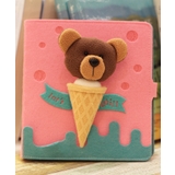 ピンク | かわいい動物手帳メモ帳 かわいい メモ 文房具 ステーショナリー 雑貨 女の子 | aimoha