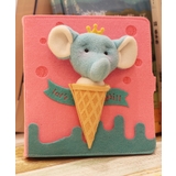 ピンク5 | かわいい動物手帳メモ帳 かわいい メモ 文房具 ステーショナリー 雑貨 女の子 | aimoha