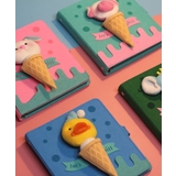 かわいい動物手帳メモ帳 かわいい メモ 文房具 ステーショナリー 雑貨 女の子 | aimoha | 詳細画像6