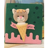 グリーン6 | かわいい動物手帳メモ帳 かわいい メモ 文房具 ステーショナリー 雑貨 女の子 | aimoha