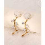 ゴールド | 花ピアス | aimoha