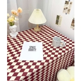 レッド1 | Sサイズ aimoha homeチェッカーテーブルクロス | aimoha