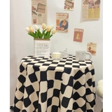 Sサイズ aimoha homeチェッカーテーブルクロス | aimoha | 詳細画像1