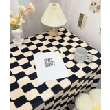 ブラック2 | Sサイズ aimoha homeチェッカーテーブルクロス | aimoha