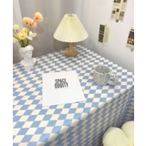 ブルー1 | Sサイズ aimoha homeチェッカーテーブルクロス | aimoha