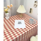 ピンク1 | Sサイズ aimoha homeチェッカーテーブルクロス | aimoha