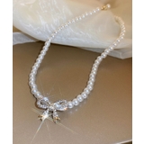 パールネックレス、シルバーネックレス Jasmine Grandiflorum | aimoha | 詳細画像6