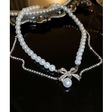 パールネックレス、シルバーネックレス Jasmine Grandiflorum | aimoha | 詳細画像18