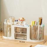 グレー | 収納 回転ホルダー付き 収納グッズ レディース | aimoha