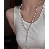 ホワイト6 | パールネックレス、シルバーネックレス Jasmine Grandiflorum | aimoha