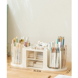 ホワイト | 収納 回転ホルダー付き 収納グッズ レディース | aimoha