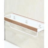 ホワイト | 収納ウォールマウントシェルフ ホック付きM | aimoha 